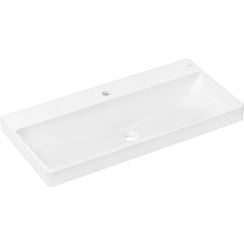 Hansgrohe Xelu Q lavoar 100x48 cm dreptunghiular clasică-mobilier alb 60321450