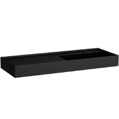 Laufen Kartell lavoar 120x46 cm dreptunghiular clasică negru H8133337161121