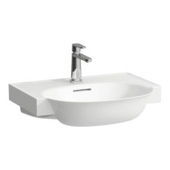 Laufen The New Classic lavoar 60x48 cm semicircular alb luciu H813853R021091