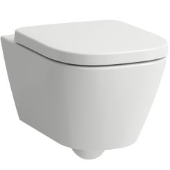 Laufen Meda set vas și capac agăţat fără margine alb H8661100000001
