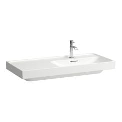 Laufen Meda lavoar 100x46 cm dreptunghiular mobilier alb luciu H8171174001091
