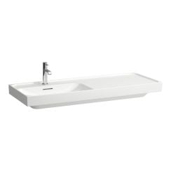 Laufen Meda lavoar 120x46 cm dreptunghiular mobilier alb luciu H8171104001041
