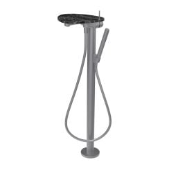 Laufen Ada baterie cadă-duș stativ negru HF506781506060