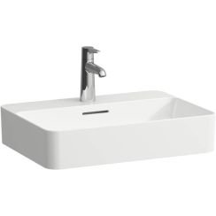Laufen Val lavoar 55x40 cm dreptunghiular de blat alb luciu H812284A001041