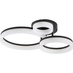 Rabalux Amilia lampă de tavan 3x24 W alb-negru 71385