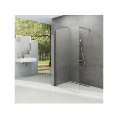 Ravak Walk-In Wall perete cabină de duș walk-in 130 cm aluminiu luciu/sticla transparentă GW9WJ0C0SZ1