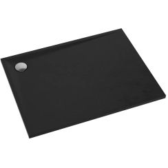 Schedline Libra Black Stone cădiță de duș dreptunghiulară 100x80 cm negru 3SP.L1P-80100/C/ST