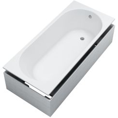 Schedline Solia cadă cu suport 170x70 cm alb 3WST.SS1P-17070