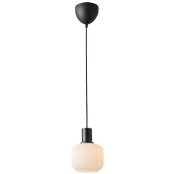 Nordlux Milford lampă suspendată 1x25 W negru 2412613003
