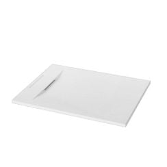 Invena Alvero cădiță de duș dreptunghiulară 100x80 cm alb AK-7B-810