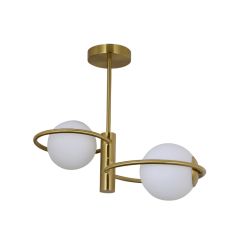 Light Prestige Dorado lampă suspendată 2x10 W auriu LP-002/2C ring