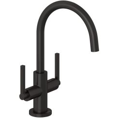 Kludi Nova Fonte Puristic baterie lavoar stativ negru 20118N215