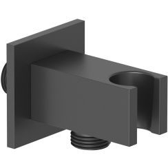 Kludi A-QA conexiune unghiulară cu mâner negru 6556939-00