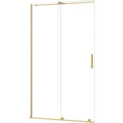Rea Montana uși de duș 140 cm culisantă auriu periat/sticlă transparentă REA-K2499