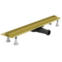 Schedline Slight Line S1 rigolă duș 80 cm auriu SOLPLZ-80035LOW