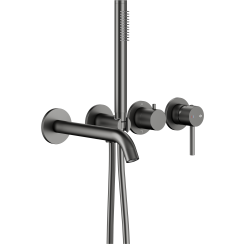 KFA Armatura Moza Gun Metal Grey baterie cadă-duș ascuns grafit 5039-411-61