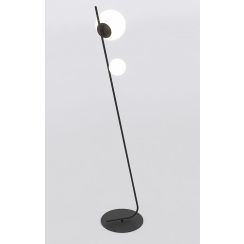 Emibig Tatu lampă de podea 2x8 W negru 1504/LP2
