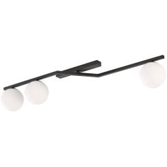 Emibig Naton lampă de tavan 3x10 W negru 1508/3
