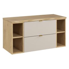 Set dulap Comad Dalia Cashmere DALIA CASHMERE 82-60-46-2S, blat Comad Nature Cremona NATURE CREMONA 89-100-46 M, CREMONA UN 81-20-44