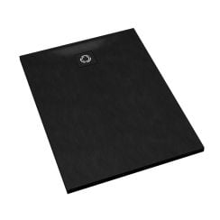 Schedline Magnific Black Stone cădiță de duș dreptunghiulară + capac mascare 100x80 cm negru 3SP.M1K-80100/C/ST-M9/C/ST
