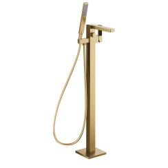 KFA Armatura Logon Brushed Light Gold baterie cadă-duș stativ auriu 5135-510-39