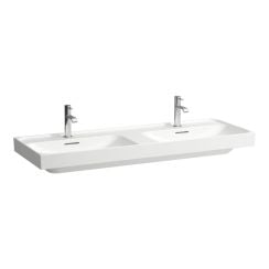 Laufen Meda lavoar 130x46 cm dreptunghiular clasică-dublă alb H8141127571041