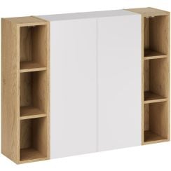 Set dulap Comad Aster White ASTER WHITE 80-30-1D, regal Comad Dalia Cashmere CREMONA UN 83-20-80