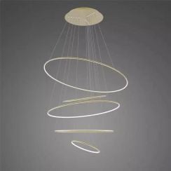 Altavola Design Ledowe Okręgi lampă suspendată 5x W auriu LA085/P_120_in_4k_gold