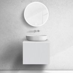 Set dulap Oltens Lun 60027000, blat Oltens Lun 63024000