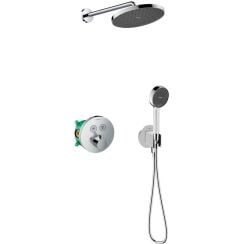 Set baterie cadă-duș Hansgrohe ShowerSelect 15743000, cap de duș Hansgrohe Activera S 28056000, 26888000, 27413000, 01800180, 28276000, 28033000