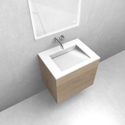 Set dulap Oltens Lun 60032060, lavoar Oltens Stila 40200000