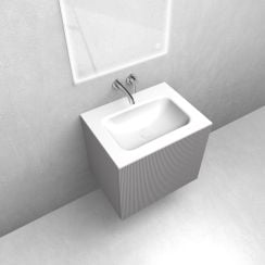 Set dulap Oltens Lun 60027900, lavoar Oltens Kalla 40209000