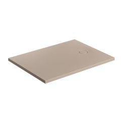 Omnires Aquarock cădiță de duș dreptunghiulară + capac mascare 120x90 cm bej AQUAROCK90-120DB