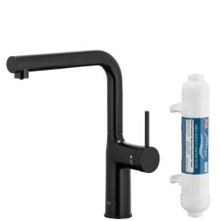 KFA Armatura Duero Pure Move baterie de bucatarie cu filtru pe picior negru 6623-422-81
