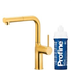 KFA Armatura Duero Pure Move baterie de bucatarie cu filtru pe picior aur/aur vechi 6623-423-31