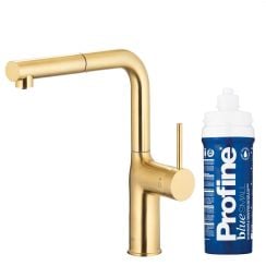 KFA Armatura Duero Pure Move baterie de bucatarie cu filtru pe picior aur/aur vechi 6623-423-39