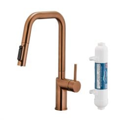 KFA Armatura Duero Pure Style baterie de bucatarie cu filtru pe picior cupru 6623-312-34