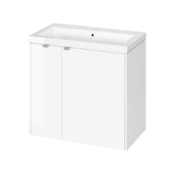 Cersanit Ovida lavoar cu dulap 80 cm alb S4047-003