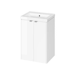 Cersanit Ovida lavoar cu dulap 50 cm alb S4047-001