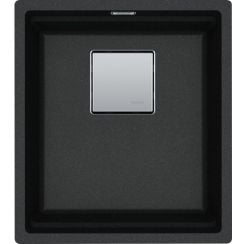 Franke Kanon chiuvetă din granit 46x41 cm gri/grafit/onix 125.0749.650