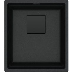 Franke Kanon chiuvetă din granit 46x41 cm gri/grafit/onix 125.0749.654