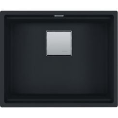 Franke Kanon chiuvetă din granit 56x46 cm negru 125.0749.661