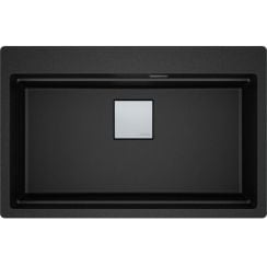 Franke Kanon chiuvetă din granit 79x51 cm gri/grafit/onix 114.0749.640