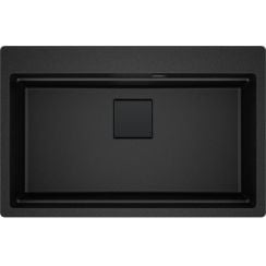 Franke Kanon chiuvetă din granit 79x51 cm gri/grafit/onix 114.0749.644