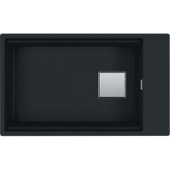 Franke Kanon chiuvetă din granit 76x46 cm negru 125.0749.671