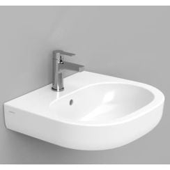 Ceramica Dolomite Mirto lavoar 55x48 cm ovale clasică alb D461301