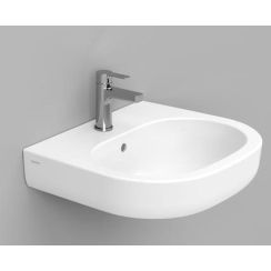 Ceramica Dolomite Mirto lavoar 55x48 cm ovale clasică alb D461341