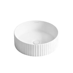 Oltens Hamnes lavoar 40x40 cm rotund de blat alb luciu 40829000