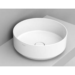Ceramica Dolomite Noemi lavoar 44x44 cm rotund de blat alb mat D310541