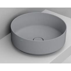Ceramica Dolomite Noemi lavoar 44x44 cm rotund de blat gri/piatră mat D310545
